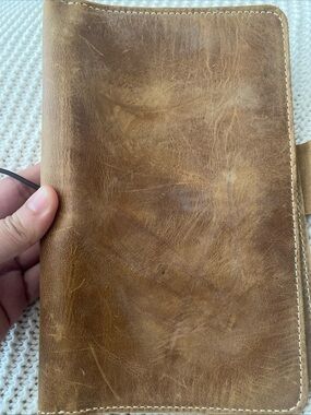 Planner Perfect Out and About Wide Travelers Notebook Planner Brown